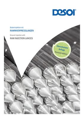 Prospekt - Bodeninjektion mit Rammverpresslanzen 