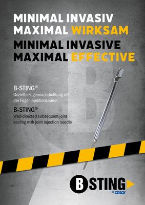 Prospekt - B-STING® Fugeninjektionsnadel 