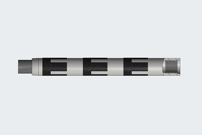 Zwischenstück AL Ø 21,3 (1/2“) x 1.500 mm