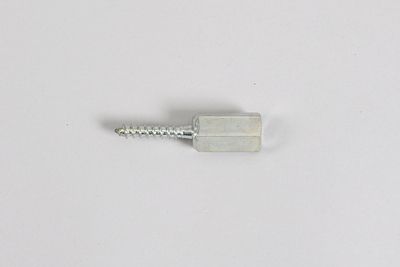 Adapter mit Holzschraubengewinde