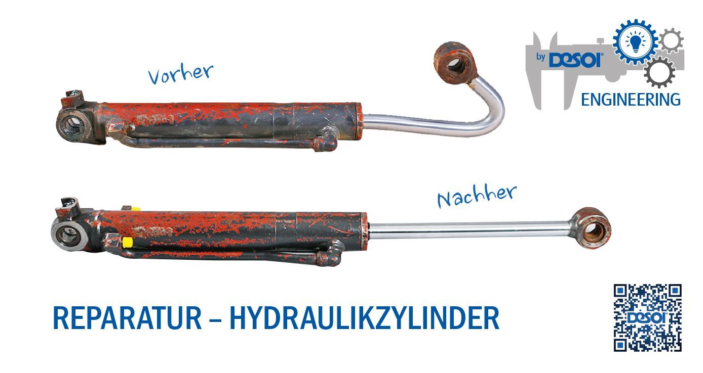 Postkarte HYDRAULIKZYLINDER