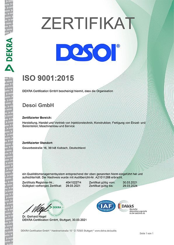 Qualitätsmanagement ISO 9001:2015